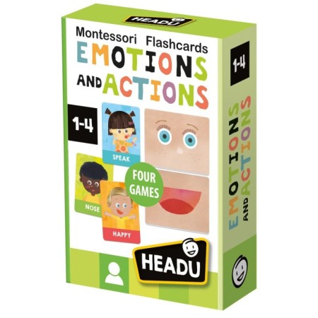 Headu Montessori - Carti Emotii Si Actiuni Headu - 1